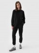Damskie spodnie dresowe joggery 4F 4FWMM00TTROF1138 - czarne 