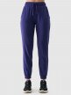 Damskie spodnie dresowe joggery 4F 4FWMM00TTROF1138 - granatowe