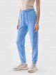 Damskie spodnie dresowe joggery 4F 4FWMM00TTROF1138 - niebieskie 