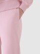 mini: Damskie spodnie dresowe joggery 4F 4FWMM00TTROF1386 - różowe (5)