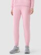 mini: Damskie spodnie dresowe joggery 4F 4FWMM00TTROF1386 - różowe (2)