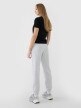 Damskie spodnie dresowe joggery 4F 4FWSS25TTROF1013 - szare