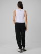 mini: Damskie spodnie dresowe joggery 4F 4FWSS26TTROF1410 - czarne (6)