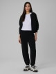 mini: Damskie spodnie dresowe joggery 4F 4FWSS26TTROF1410 - czarne (5)