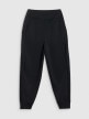 mini: Damskie spodnie dresowe joggery 4F 4FWSS26TTROF1410 - czarne (7)