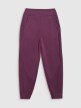 mini: Damskie spodnie dresowe joggery 4F 4FWSS26TTROF1410 - fioletowe (7)