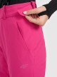 mini: Damskie spodnie narciarskie 4F 4FWAW25TFTRF0941 - różowe (5)