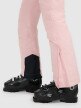 mini: Damskie spodnie narciarskie 4F 4FWAW25TFTRF0944 - różowe (6)