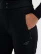 mini: Damskie spodnie narciarskie softshell 4F 4FWAW25TFTRF0943 - czarne (4)