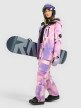 mini: Damskie spodnie snowboardowe 4F 4FWAW25TFTRF1220 - multikolor (1)
