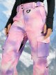mini: Damskie spodnie snowboardowe 4F 4FWAW25TFTRF1220 - multikolor (5)