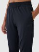 mini: Damskie spodnie treningowe 4F 4FWSS26TFTRF1074 - czarne (3)