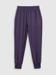 mini: Damskie spodnie treningowe 4F 4FWSS26TFTRF1074 - fioletowe (7)