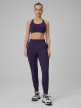 mini: Damskie spodnie treningowe 4F 4FWSS26TFTRF1074 - fioletowe (5)