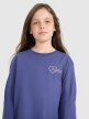 mini: Dziewczęcy longsleeve z nadrukiem 4F 4FJRAW25TLONF589 - granatowy (3)