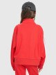 mini: Dziewczęca bluza rozpinana bez kaptura 4F 4FJRAW25TSWSF2430 - czerwona (5)