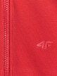 mini: Dziewczęca bluza rozpinana bez kaptura 4F 4FJRAW25TSWSF2430 - czerwona (7)