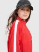 mini: Dziewczęca bluza rozpinana bez kaptura 4F 4FJRAW25TSWSF2430 - czerwona (4)