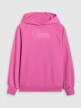 mini: Dziewczęca bluza nierozpinana z kapturem 4F 4FJRAW25TSWSF2439 - różowa (7)
