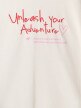 Dziewczęcy t-shirt z nadrukiem 4F 4FJRAW25TTSHF3188 - biały