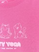 mini: Dziewczęcy t-shirt z nadrukiem 4F 4FJRAW25TTSHF3198 - różowy (8)