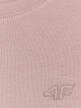 mini: Dziewczęcy t-shirt bez nadruku 4F 4FJRAW25TTSHF3233 - beżowy (6)