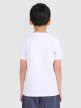 mini: Chłopięcy t-shirt bez nadruku 4F 4FJRMM00TTSHM3254 - biały (4)