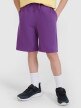 mini: Chłopięce spodenki dresowe 4F 4FJRSS25TSHOM685 - fioletowe (5)