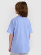 Chłopięcy t-shirt z nadrukiem 4F 4FJRSS25TTSHM2819 - niebieski