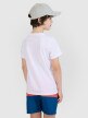 Chłopięcy t-shirt z nadrukiem 4F 4FJRSS25TTSHM2867 - biały