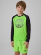 Obrazek dla: 4F JUNIOR Chłopięcy longsleeve do pływania UPF50+ 4F 4FJRSS26TFLOM665  zielony Zielony