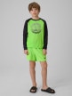 mini: Chłopięcy longsleeve do pływania UPF50+ 4F 4FJRSS26TFLOM665 - zielony (5)