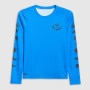 mini: Chłopięcy longsleeve do pływania UPF50+ 4F 4FJRSS26TFLOM696 - niebieski (7)