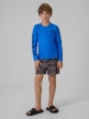 mini: Chłopięcy longsleeve do pływania UPF50+ 4F 4FJRSS26TFLOM696 - niebieski (2)