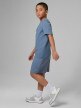 mini: Chłopięce spodenki dresowe 4F 4FJRSS26TSHOM0866 - denim (3)