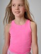 mini: Dziewczęcy crop top 4F 4FJRSS26TSLEF327 - różowy (3)