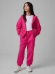 mini: Dziewczęca bluza rozpinana z kapturem 4F 4FJRSS26TSWSF2715 - różowa (2)