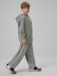 mini: Chłopięca bluza nierozpinana z kapturem 4F 4FJRSS26TSWSM2636 - szara (3)
