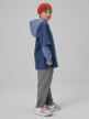 mini: Chłopięca bluza nierozpinana z kapturem 4F 4FJRSS26TSWSM2637 - denim (4)