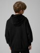 mini: Chłopięca bluza rozpinana z kapturem 4F 4FJRSS26TSWSM3051 - czarna (6)