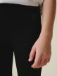 mini: Dziewczęce legginsy 4F 4FJRSS26TTIGF326 - czarne (4)