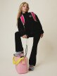 mini: Dziewczęce legginsy 4F 4FJRSS26TTIGF326 - czarne (1)
