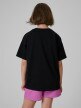 mini: Dziewczęcy t-shirt z nadrukiem 4F 4FJRSS26TTSHF3828 - czarny (5)