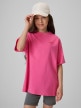 Obrazek dla: 4F JUNIOR Dziewczęcy tshirt bez nadruku 4F 4FJRSS26TTSHF3984  różowy Różowy