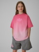 Obrazek dla: 4F JUNIOR Dziewczęcy tshirt z nadrukiem 4F 4FJRSS26TTSHF4186  różowy Różowy