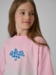 mini: Dziewczęcy t-shirt z nadrukiem 4F 4FJRSS26TTSHF4186 - multikolor (3)
