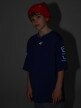 mini: Chłopięcy t-shirt z nadrukiem 4F 4FJRSS26TTSHM3467 - niebieski (5)