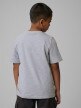 mini: Chłopięcy t-shirt z nadrukiem 4F 4FJRSS26TTSHM3599 - szary (4)