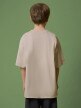 mini: Chłopięcy t-shirt z nadrukiem 4F 4FJRSS26TTSHM3697 - beżowy (6)