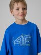 mini: Chłopięcy t-shirt z nadrukiem 4F 4FJRSS26TTSHM3857 - niebieski (3)